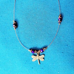 Simple Elegance Dragonfly Necklace